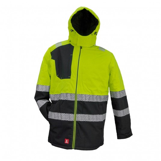 Kurtka męska ocieplana męska długa URGENT 979