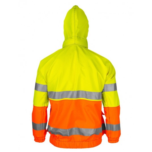 Kurtka multifunkcyjna bomberka PROS model 282 - żółty-pomarańczowy