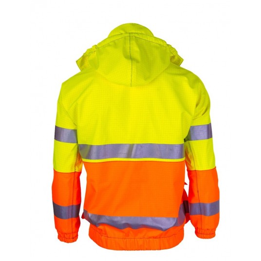 Kurtka multifunkcyjna bomberka PROS model 282 - żółty-pomarańczowy