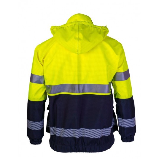 Kurtka multifunkcyjna bomberka PROS model 2821 - żółty-granatowy