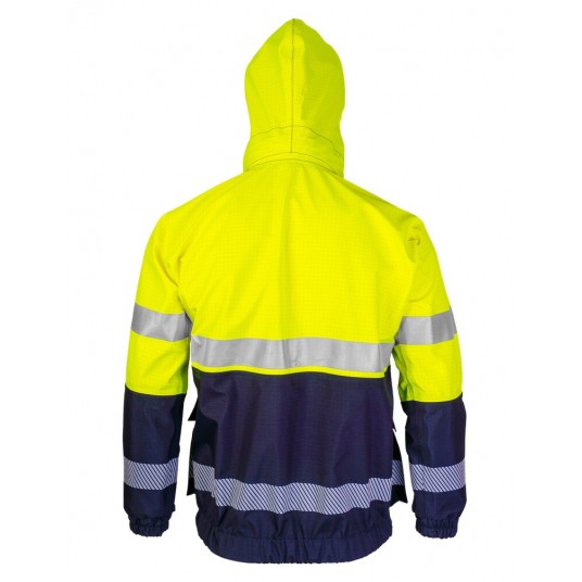 Kurtka multifunkcyjna bomberka PROS model 2821 - żółty-granatowy