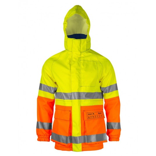 Kurtka multifunkcyjna PROS 3/4 model 283 - żółty-pomarańczowy