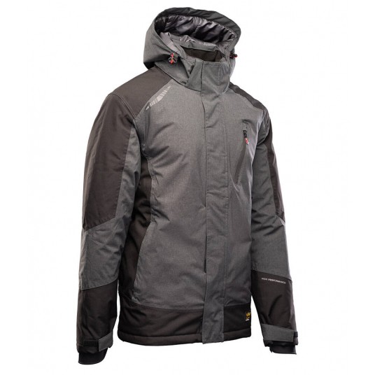 Kurtka ocieplana SEVEN KINGS PRO - stalowy/czarny