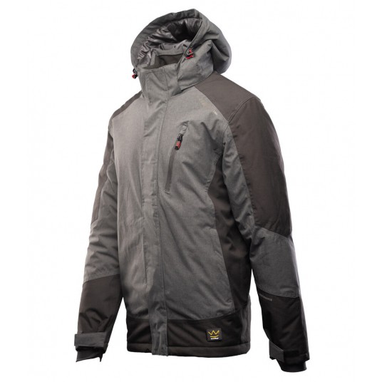 Kurtka ocieplana SEVEN KINGS PRO - stalowy/czarny