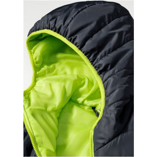 Kurtka outdoor LIZARD - granatowy/zielony