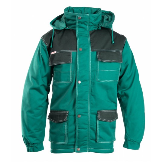 Kurtka parka BRIXTON SNOW - zielono - czarny