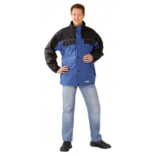 Kurtka parka Outdoor Dust PLANAM - chabrowy/czarny
