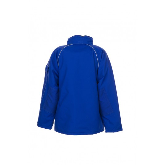 Kurtka parka PLANAM Canvas 320 zimowa - chabrowy