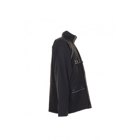 Kurtka parka PLANAM Canvas 320 zimowa - czarny/czarny