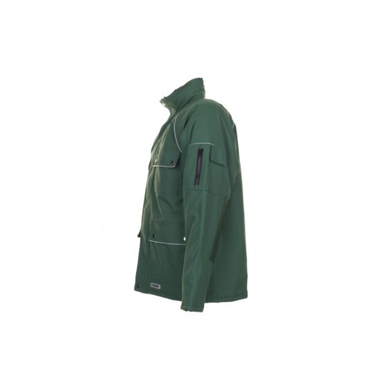 Kurtka parka PLANAM Canvas 320 zimowa - zielony