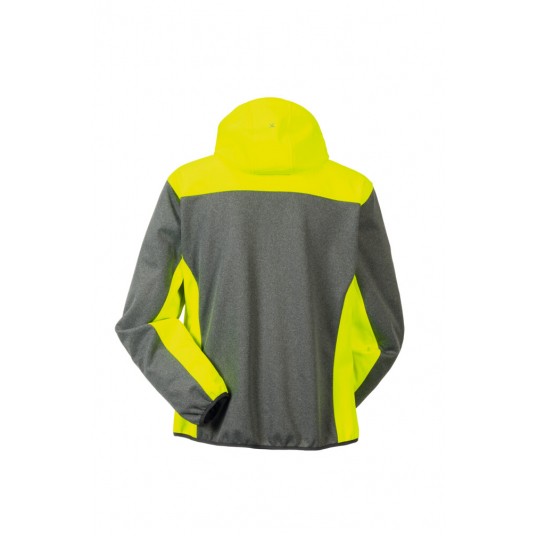 Kurtka PLANAM Outdoor Kontrast - szary/żółty