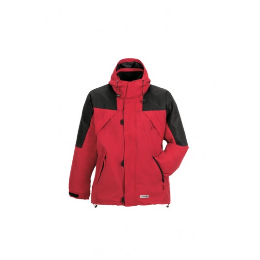 Kurtka PLANAM Outdoor Redwood 2w1 - czerwony/czarny