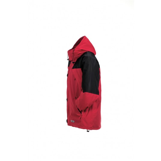 Kurtka PLANAM Outdoor Redwood 2w1 - czerwony/czarny
