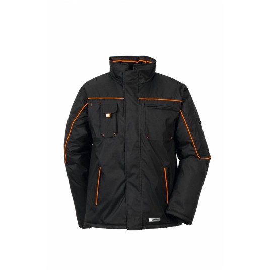 Kurtka PLANAM PIPER OUTDOOR - czarny/pomarańczowy