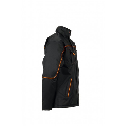 Kurtka PLANAM PIPER OUTDOOR - czarny/pomarańczowy