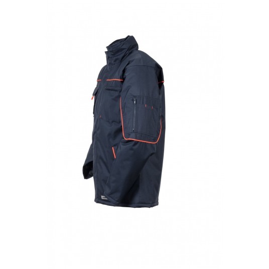 Kurtka PLANAM PIPER OUTDOOR - granatowy/pomarańczowy