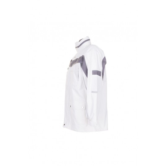 Kurtka PLANAM Plaline All-weather - biały/cynkowy