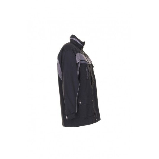 Kurtka PLANAM Plaline All-weather - czarny/cynkowy