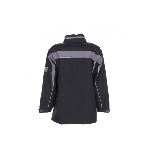 Kurtka PLANAM Plaline All-weather - czarny/cynkowy