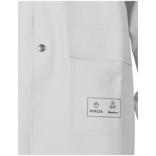 Kurtka przeciwdeszczowa 3/4 PROS model 101/S - biały