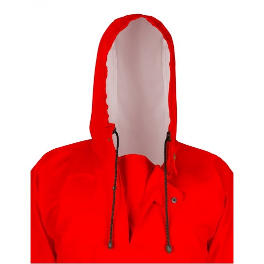 Kurtka przeciwdeszczowa kangurka PROS model 102 - czerwony
