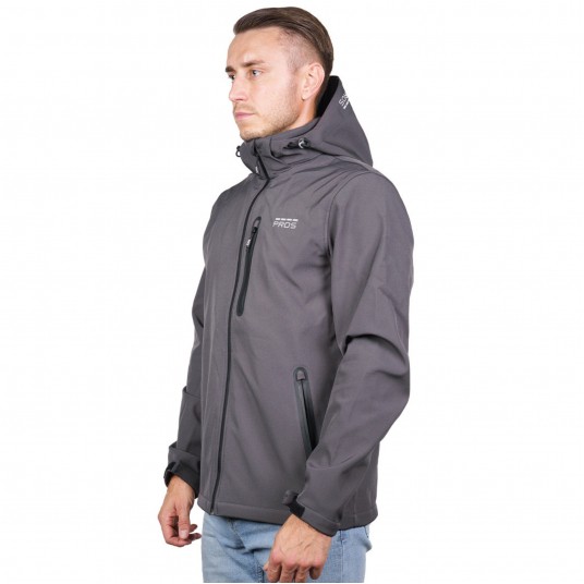 Kurtka SOFTGRIT PROS SPORT męska - szary