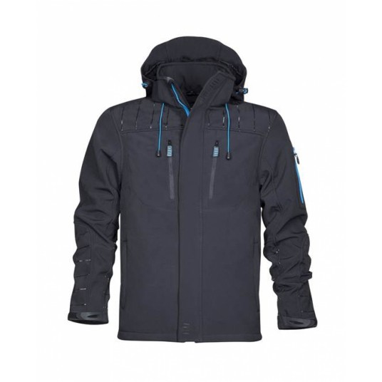 Kurtka softshell 4TECH męska - czarny