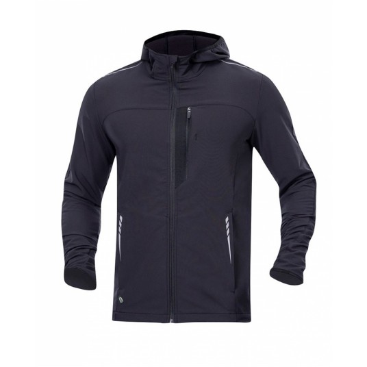 Kurtka softshell ARDON® Breeffidry STRETCH - ciemnoszara