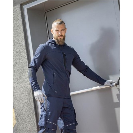 Kurtka softshell ARDON® Breeffidry STRETCH - niebieski