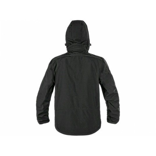 Kurtka softshell CXS DURHAM męska - czarno-niebieski