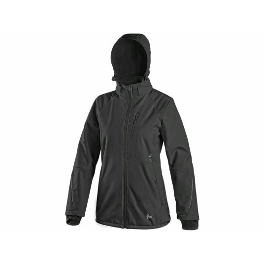 Kurtka softshell CXS NEVADA damska - czarny
