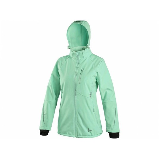 Kurtka softshell CXS NEVADA damska - miętowy
