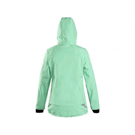 Kurtka softshell CXS NEVADA damska - miętowy
