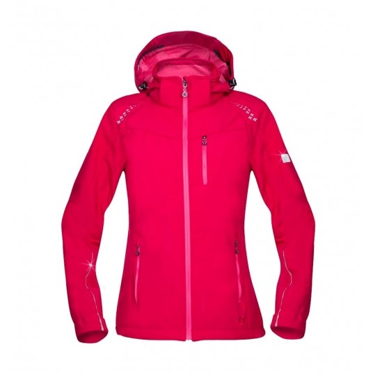 Kurtka softshell FLORET damska - różowy -zdjęcie numer 1