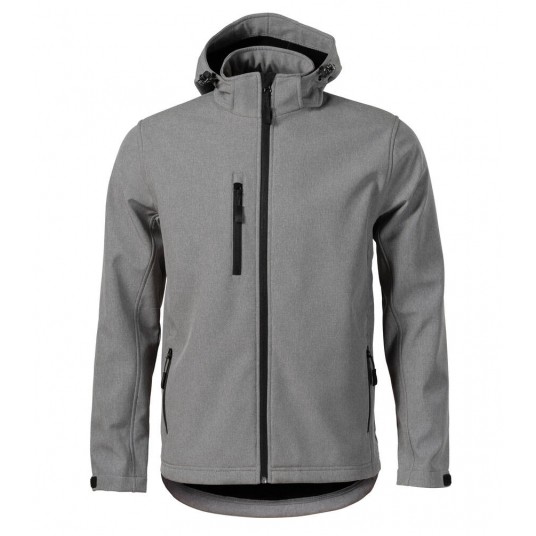 Kurtka softshell męska Malfini PERFORMANCE 522 - ciemnoszary melanż