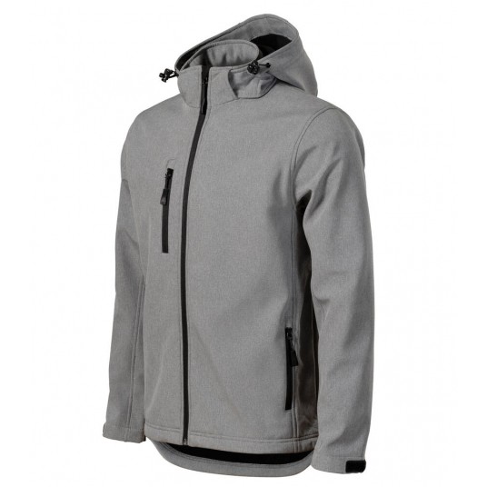 Kurtka softshell męska Malfini PERFORMANCE 522 - ciemnoszary melanż
