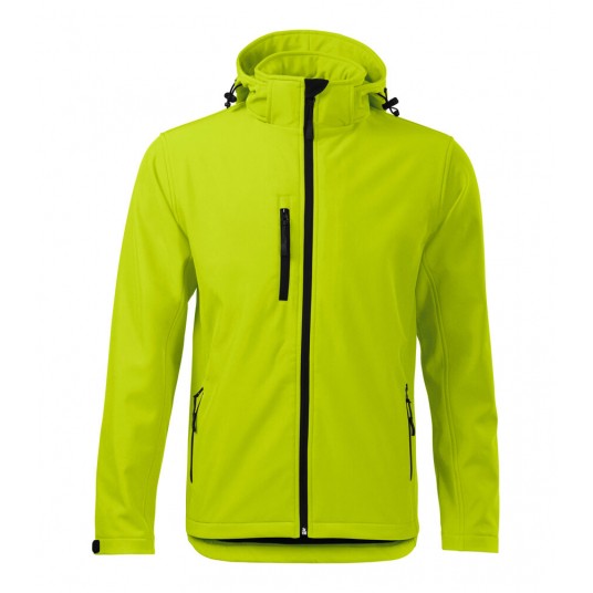Kurtka softshell męska Malfini PERFORMANCE 522 - limetka
