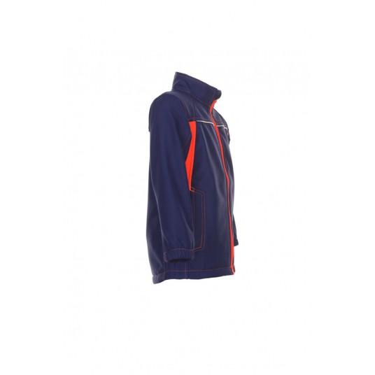Kurtka softshell PLANAM Basalt Neon dziecięce - granatowy/pomarańczowy