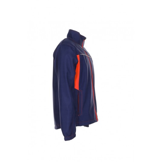 Kurtka softshell PLANAM BASALT NEON - granatowy/pomarańczowy