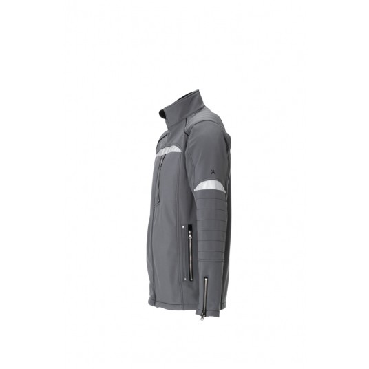 Kurtka softshell PLANAM DuraWork - szary/czarny