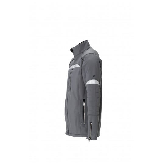 Kurtka softshell PLANAM DuraWork - szary/czarny
