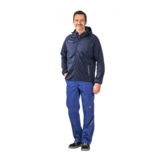 Kurtka softshell PLANAM Outdoor Fog - granatowy