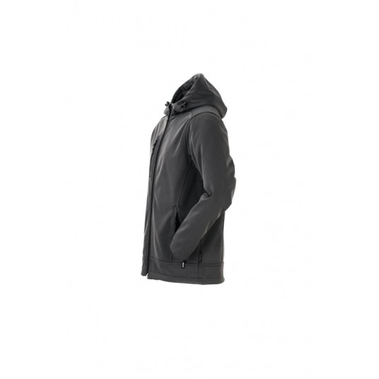 Kurtka softshell PLANAM Outdoor Hawk - antracytowy