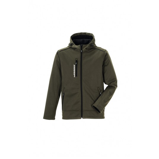 Kurtka softshell PLANAM Outdoor Hawk - oliwkowy