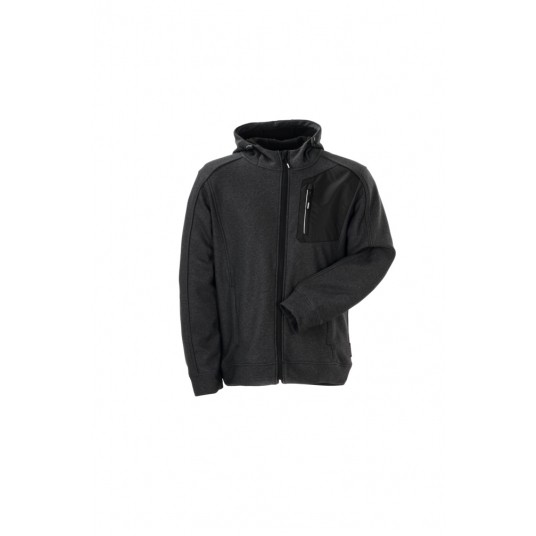 Kurtka softshell PLANAM Outdoor Owl - antracytowy
