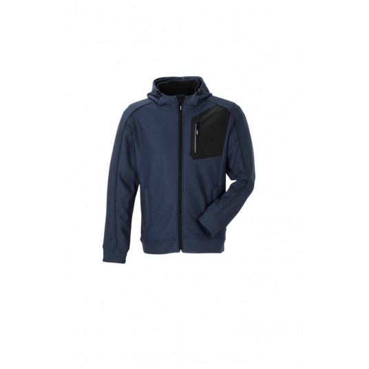 Kurtka softshell PLANAM Outdoor Owl - granatowy