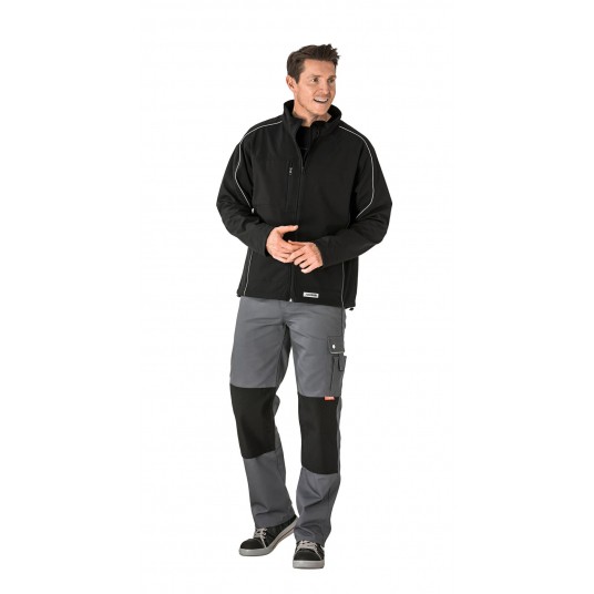 Kurtka softshell PLANAM Outdoor Twilight - czarny