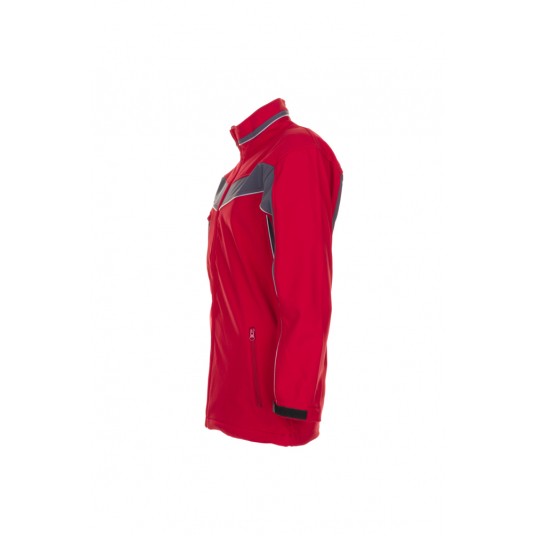 Kurtka softshell PLANAM Plaline - czerwony/łupkowy