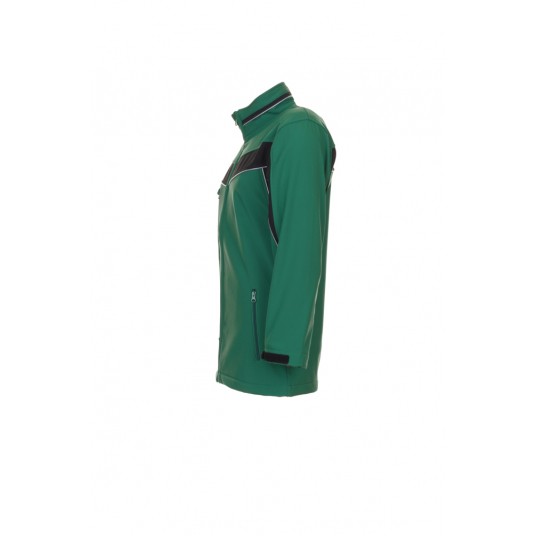 Kurtka softshell PLANAM Plaline - zielony/czarny