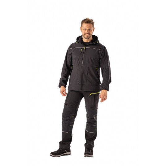 Kurtka softshell PLANAM rECOline 6750 - czarny